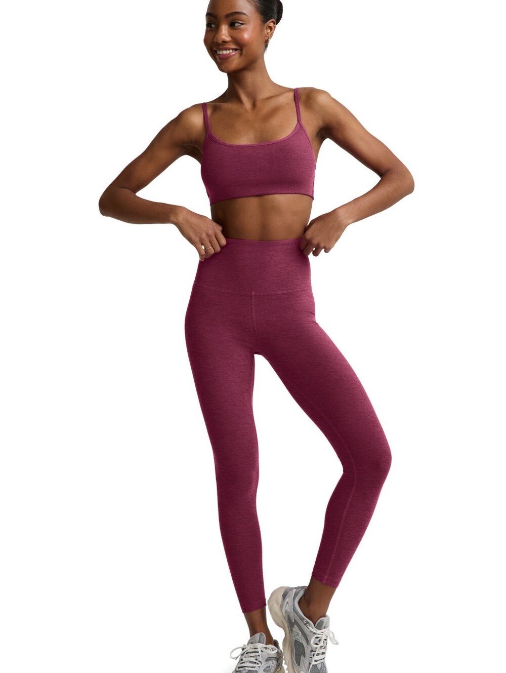Varley Caught In The Midi High-Waist Leggings Size: Small